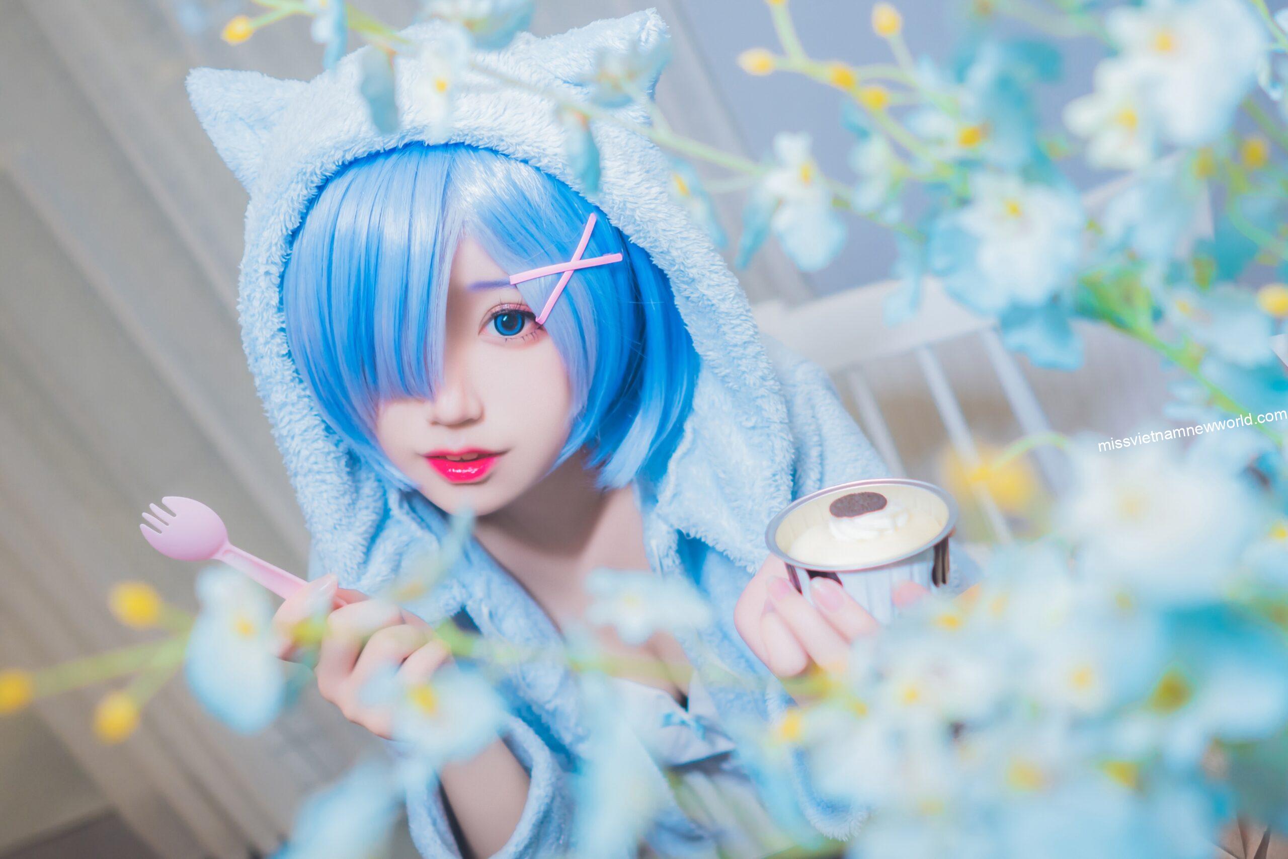 cosplay-rem-cat-pajama