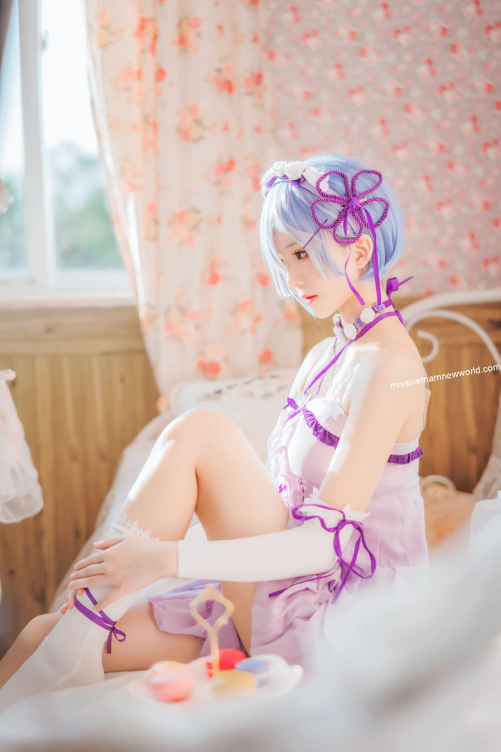 cosplay-sakura-peach-meow-lem-nightdress (12)