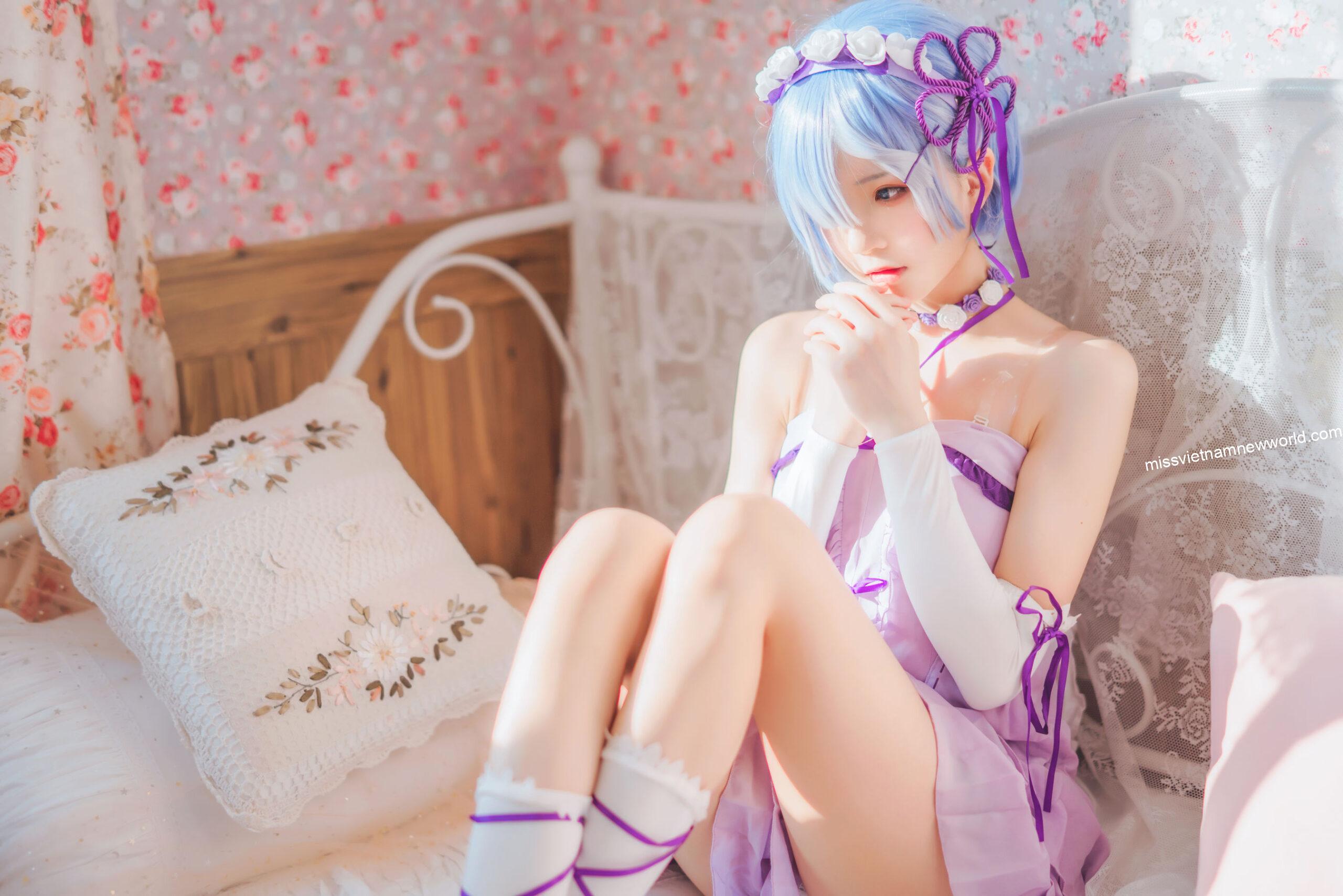 cosplay-sakura-peach-meow-lem-nightdress (14)