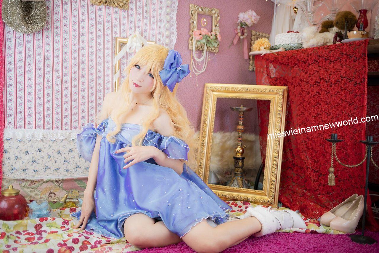 Cosplay はぴねすからふる toát lên sự dễ thương và năng lượng tích cực