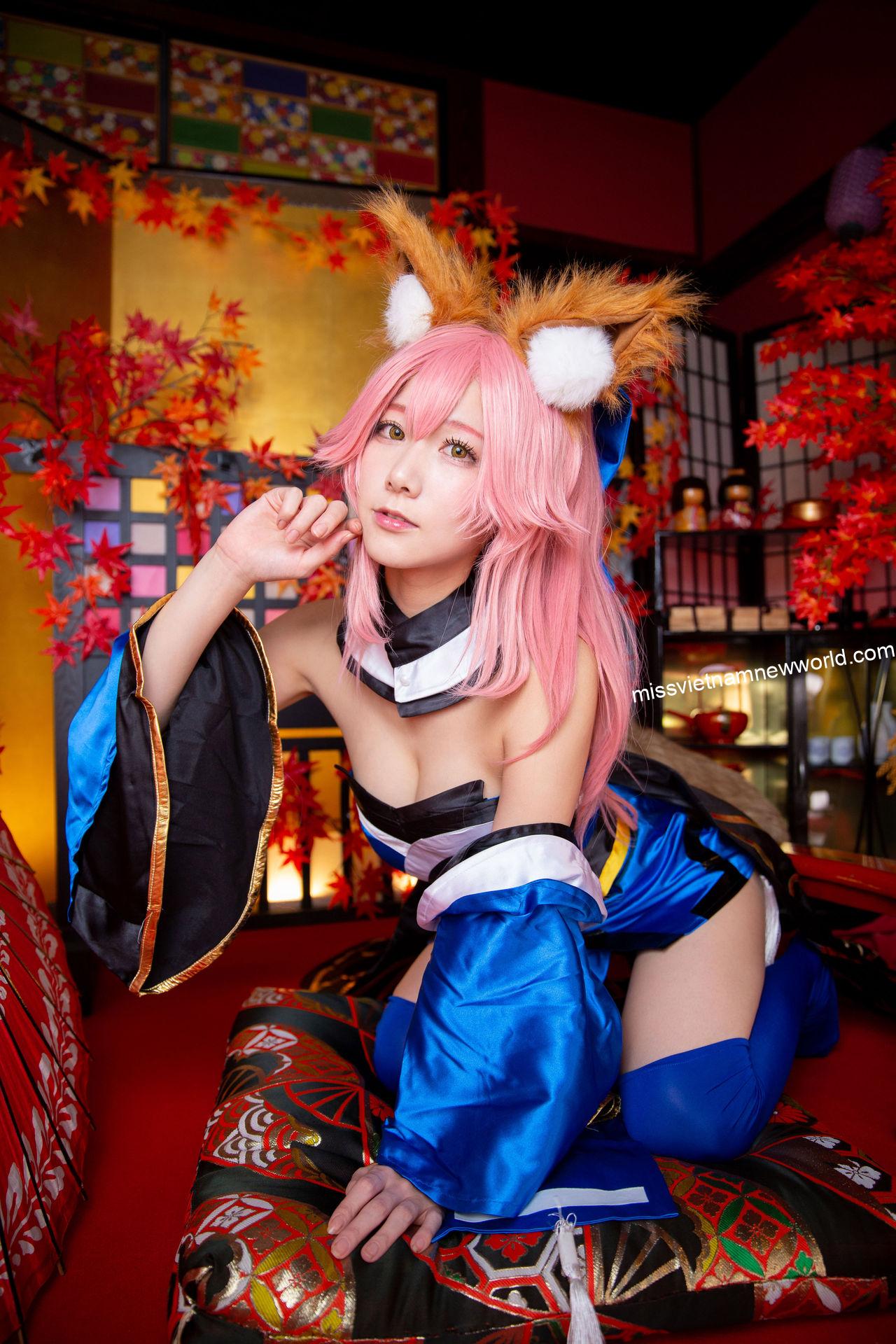 Cosplay 玉藻降臨 đầy ấn tượng, thể hiện vẻ đẹp và sức mạnh nhân vật