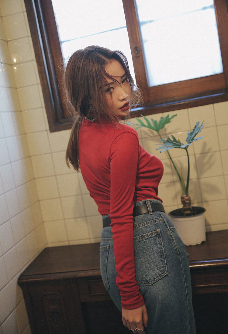 Jung Min Hee - Jeans Set - 05.09.2017