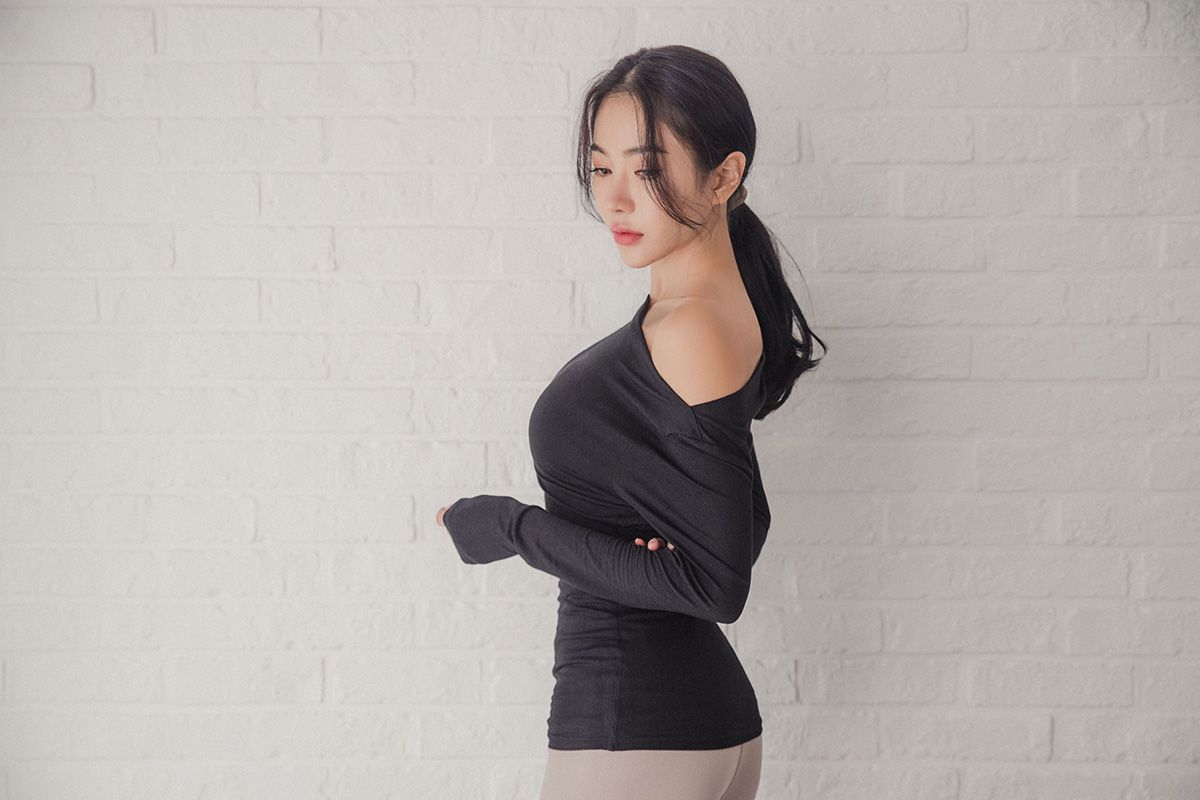 An Seo Rin model - Korean fashion Fitness Set - Jan.2018, TruePic.net