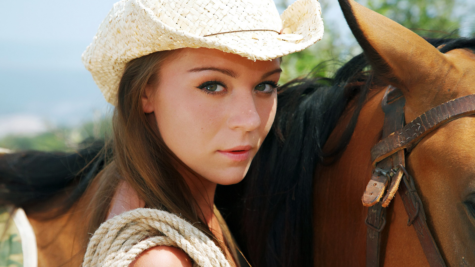 Photo Galore: Girls with Horses HD Wallpapers Collection