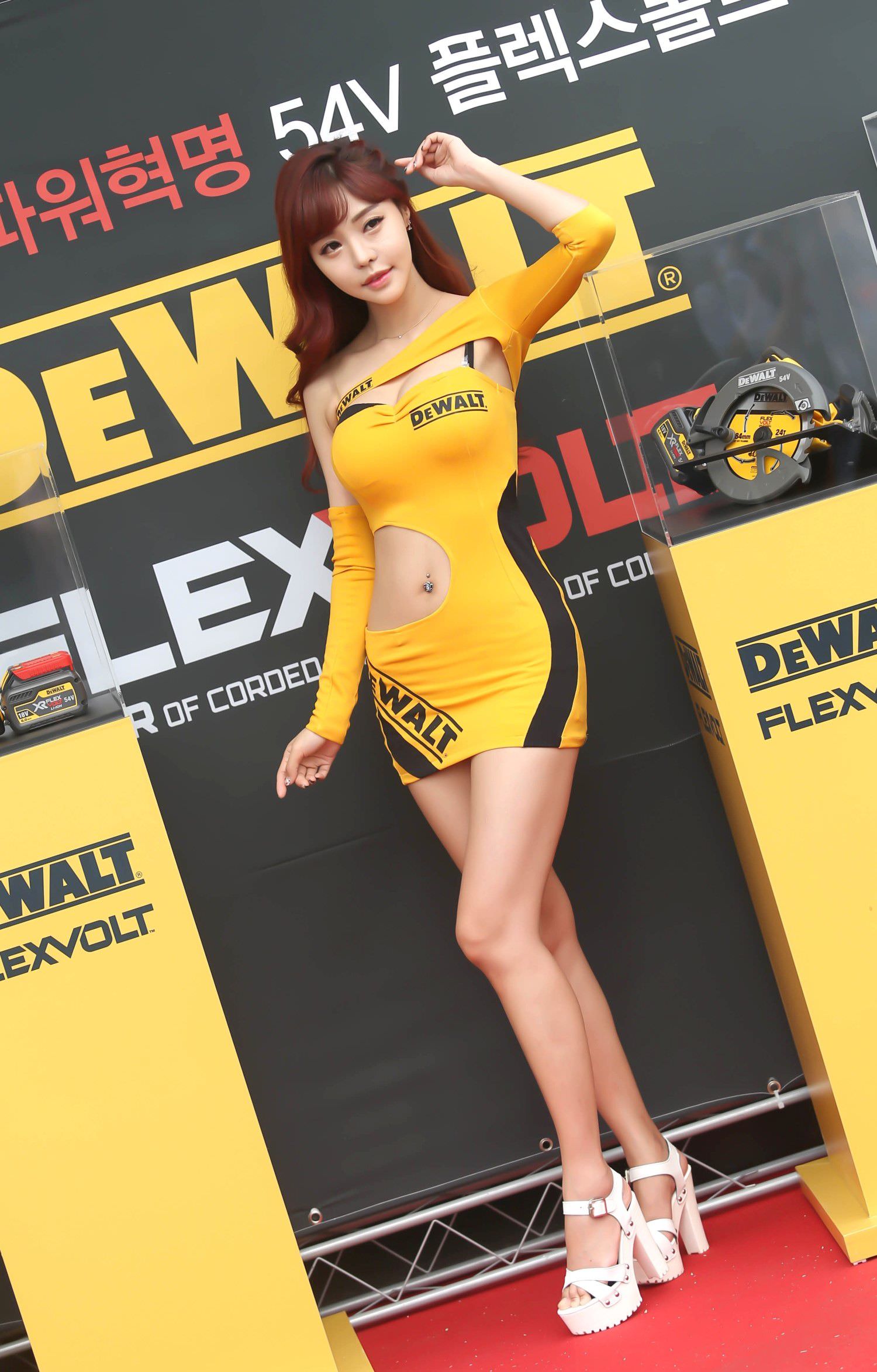 Seo Jin Ah at CJ Super Race Championship, Hot girl Korean, Hot girl live stream