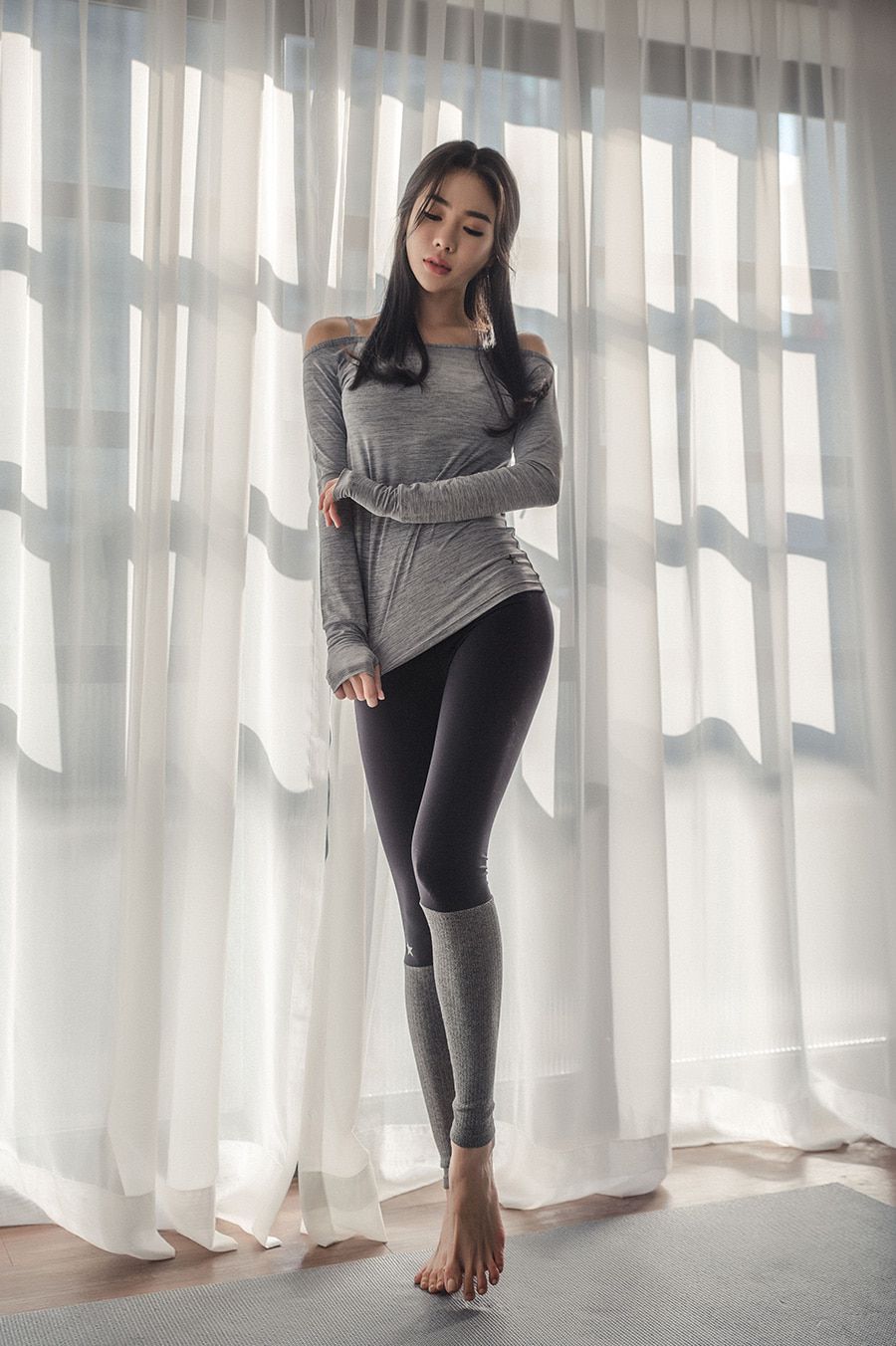 An Seo Rin model - Korean fashion Fitness Set - Jan.2018, TruePic.net