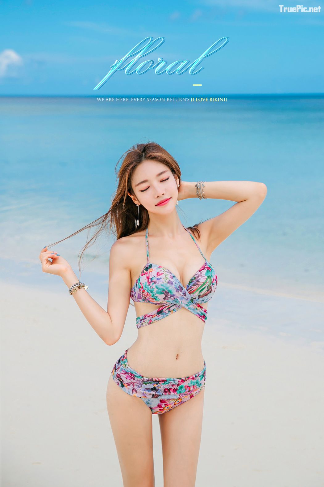 Park Jung Yoon hot korean model charming with sexy bikinis in Summer Collection 2018, TruePic.net