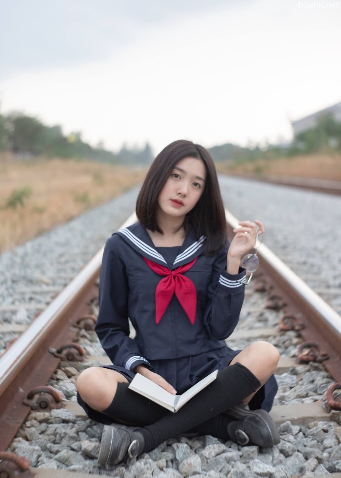 Hot girl Thailand Purewarin Kosiriwalanon - Cosplay Little Playful School Girl - Picture 235