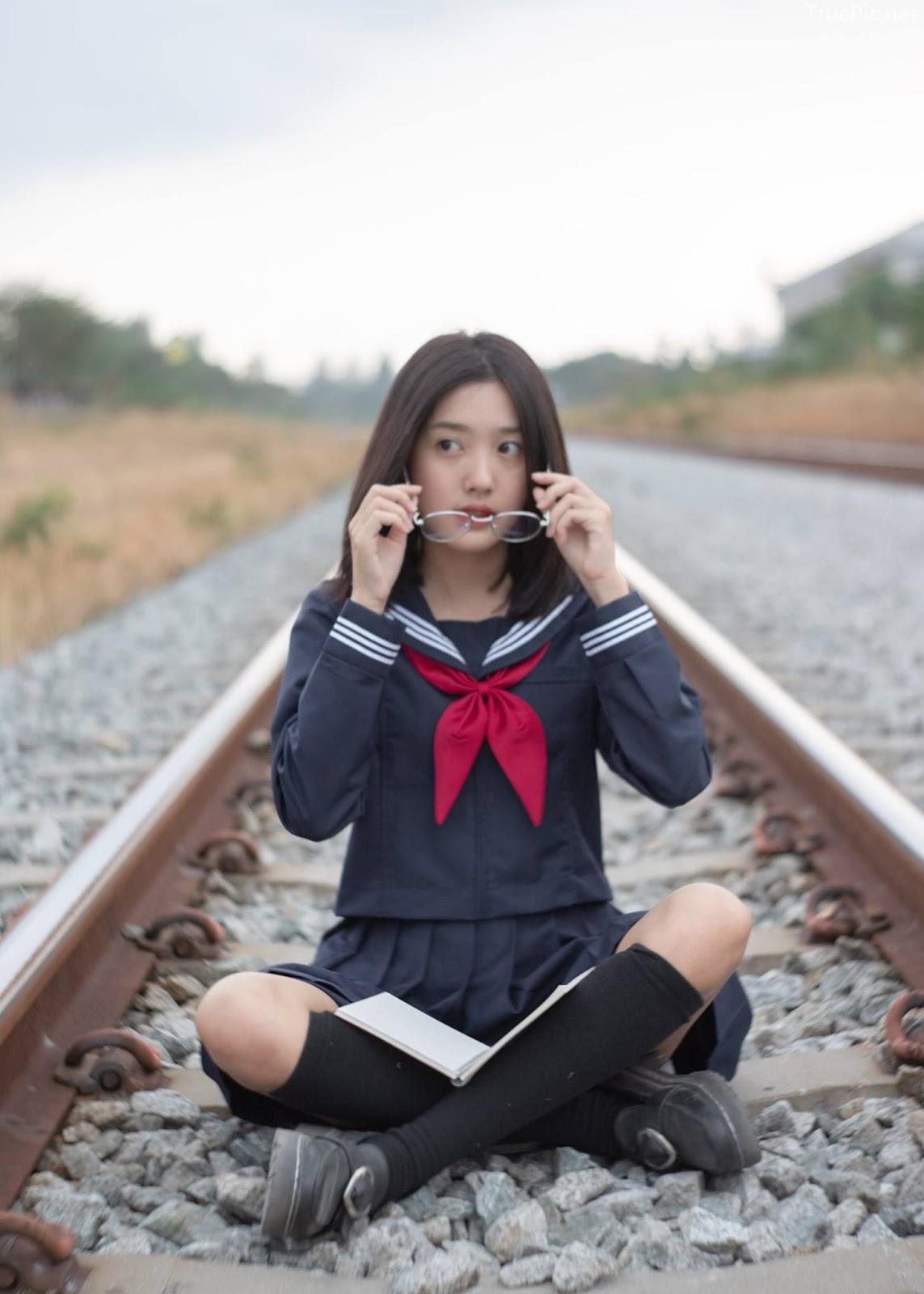 Hot girl Thailand Purewarin Kosiriwalanon - Cosplay Little Playful School Girl - Picture 246