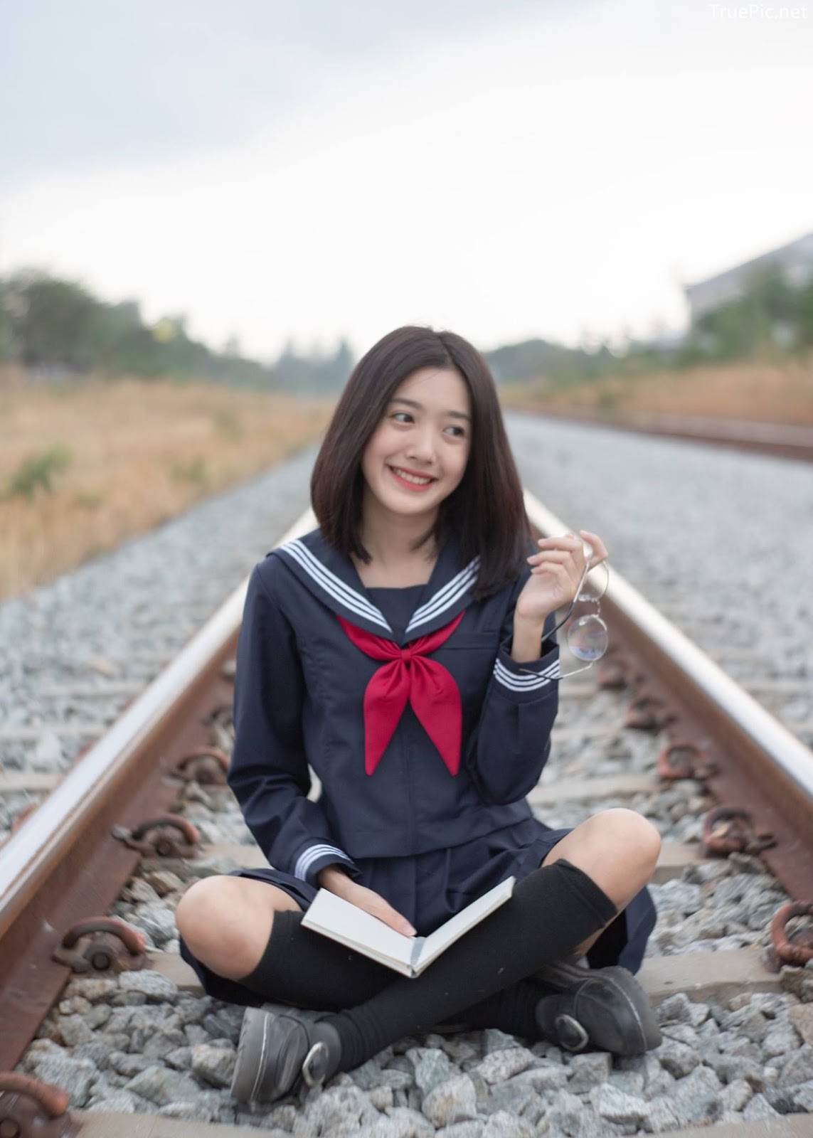 Hot girl Thailand Purewarin Kosiriwalanon - Cosplay Little Playful School Girl - Picture 95