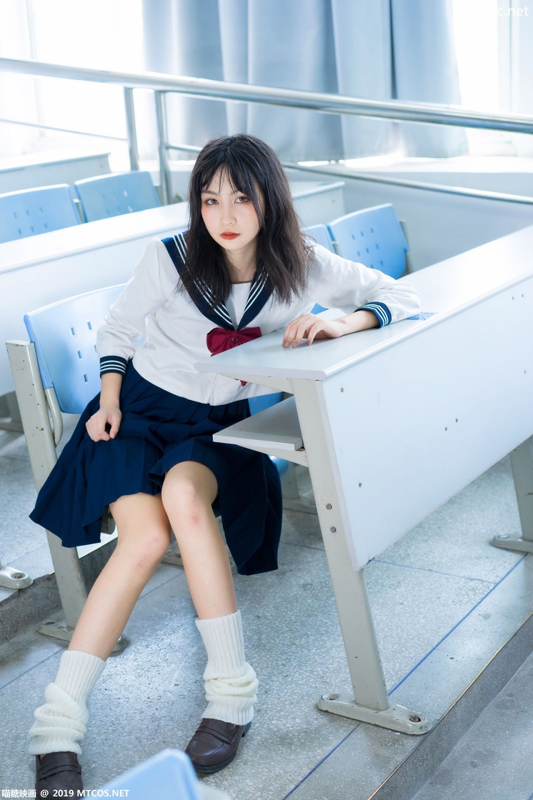 Image MTCos 喵糖映画 Vol.014 – Chinese Cute Model With Japanese School Uniform - TruePic.net- Picture-7