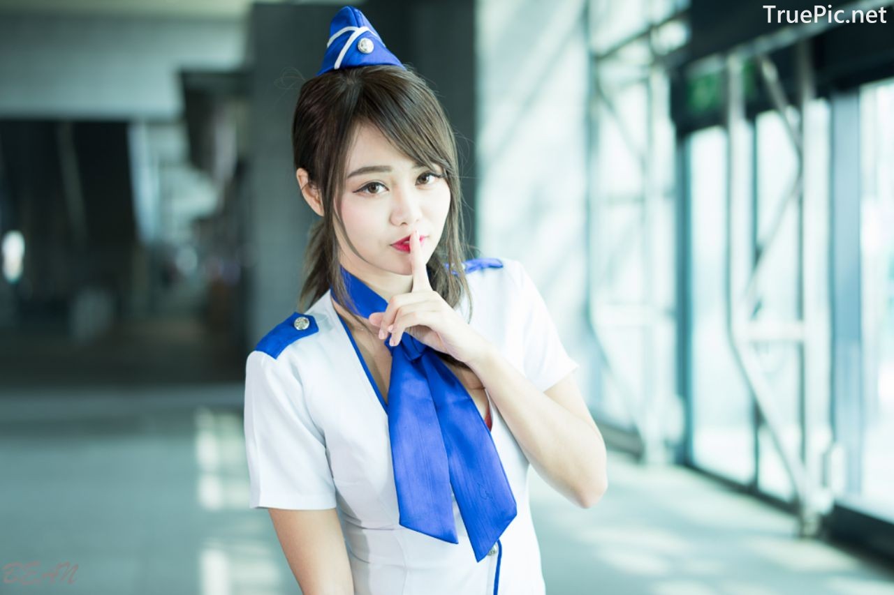 Image-Taiwan-Social-Celebrity-Sun-Hui-Tong-孫卉彤-Stewardess-High-speed-Railway-TruePic.net- Picture-51