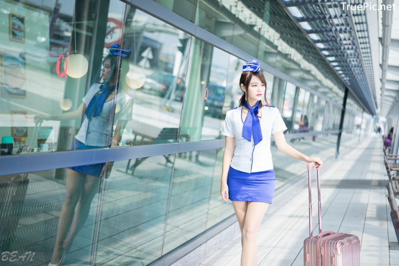 Image-Taiwan-Social-Celebrity-Sun-Hui-Tong-孫卉彤-Stewardess-High-speed-Railway-TruePic.net- Picture-53