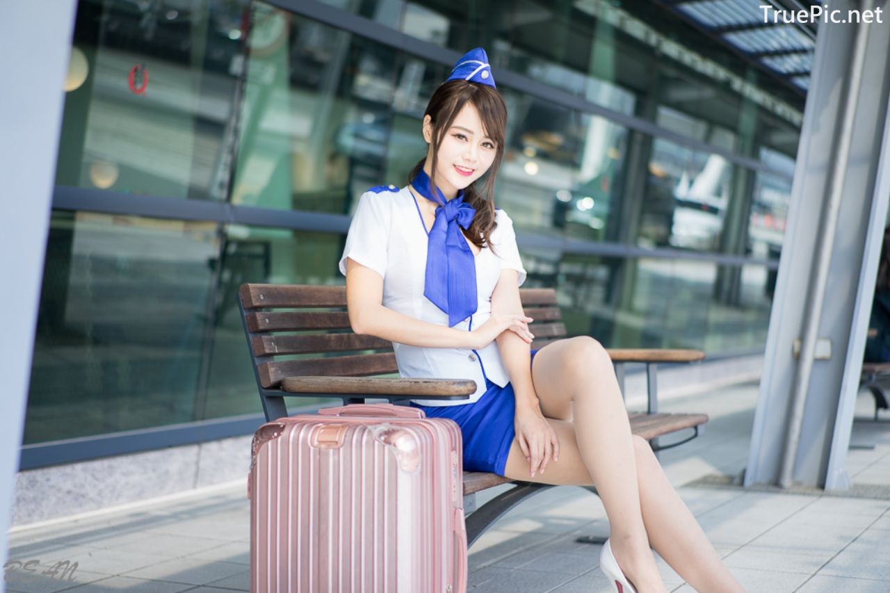 Image-Taiwan-Social-Celebrity-Sun-Hui-Tong-孫卉彤-Stewardess-High-speed-Railway-TruePic.net- Picture-60