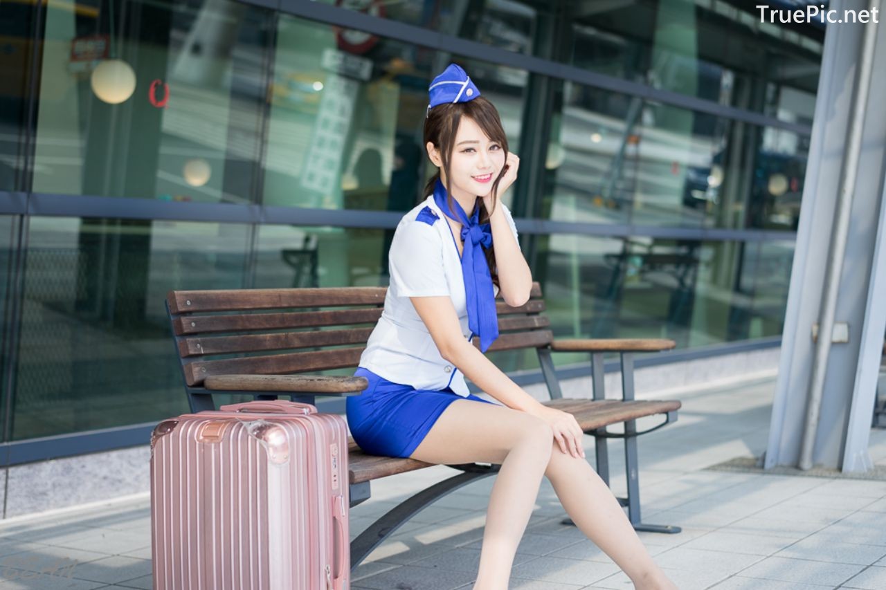 Image-Taiwan-Social-Celebrity-Sun-Hui-Tong-孫卉彤-Stewardess-High-speed-Railway-TruePic.net- Picture-61