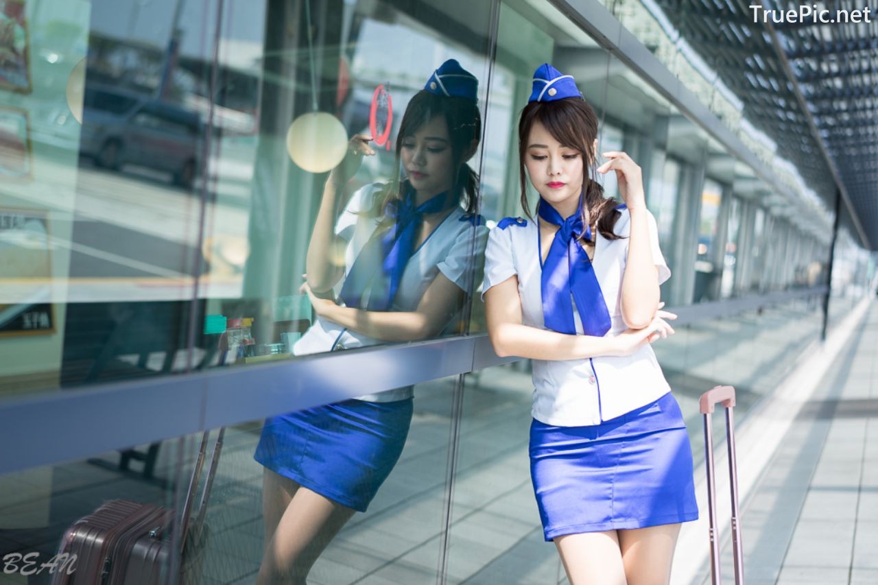 Image-Taiwan-Social-Celebrity-Sun-Hui-Tong-孫卉彤-Stewardess-High-speed-Railway-TruePic.net- Picture-68