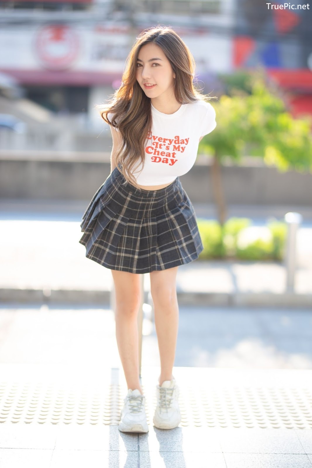 Image-Thailand-Cute-Model-Champ-Phawida-Croptop-And-MiniSkirt-TruePic.net- Picture-11