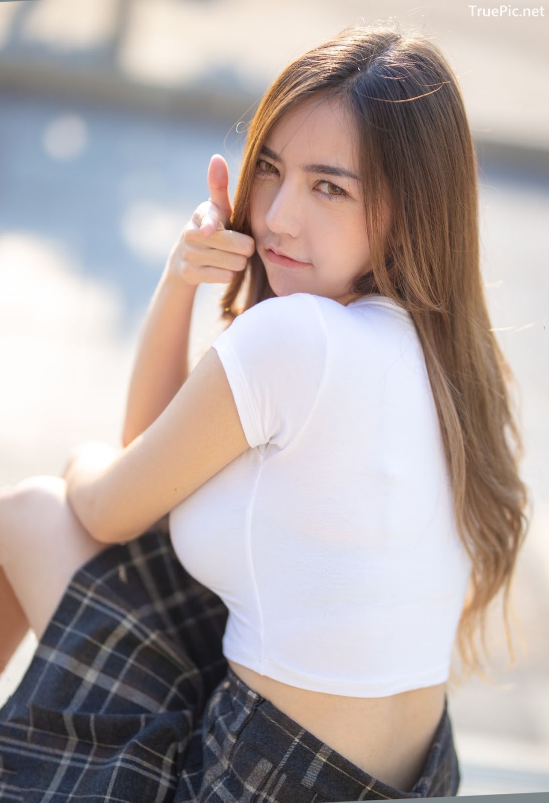 Image-Thailand-Cute-Model-Champ-Phawida-Croptop-And-MiniSkirt-TruePic.net- Picture-3