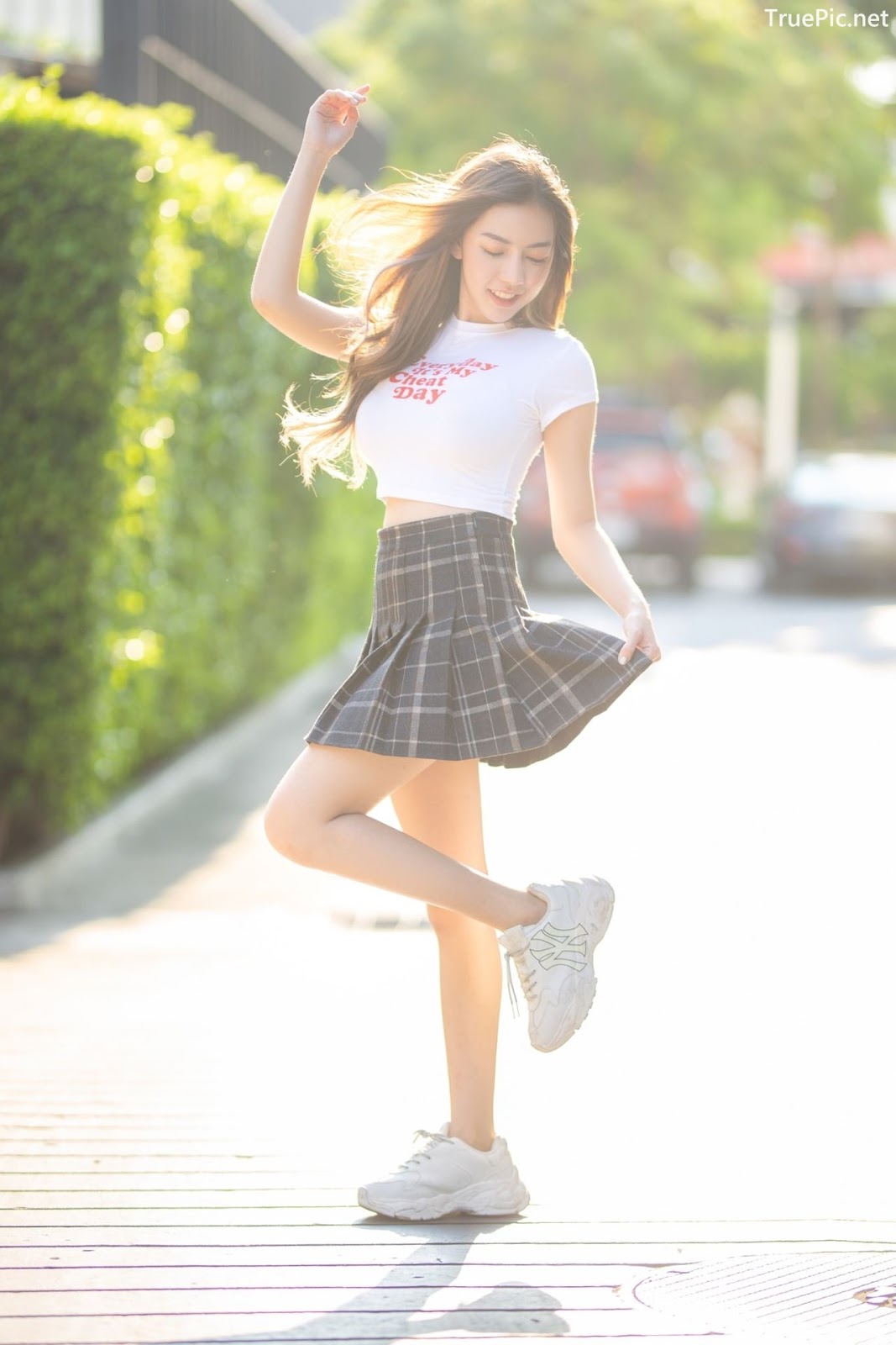 Image-Thailand-Cute-Model-Champ-Phawida-Croptop-And-MiniSkirt-TruePic.net- Picture-4