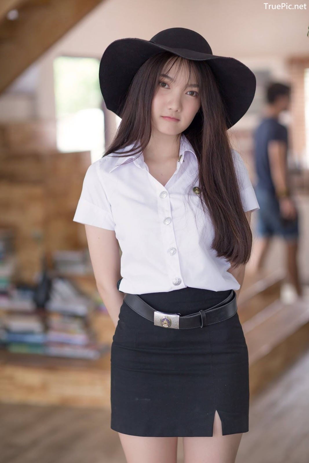 Image-Thailand-Cute-Model-Creammy-Chanama-Concept-Innocent-Student-Girl-TruePic.net- Picture-28