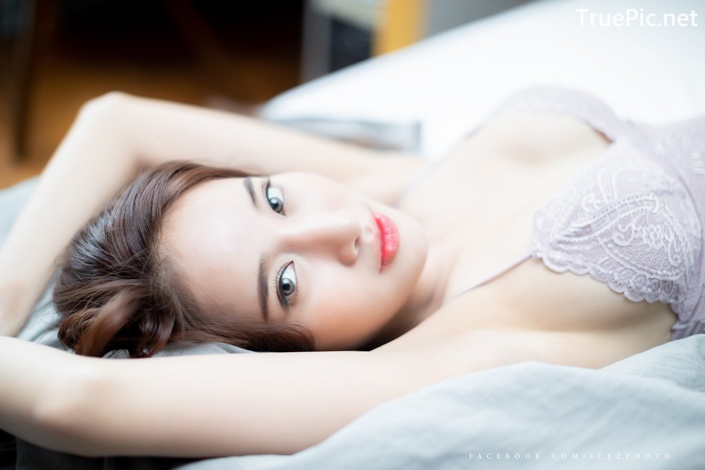 Image-Thailand-Hot-Model-Pichana-Yoosuk-Sexy-Purple-Bra-Shiny-Short-Pants-TruePic.net- Picture-25