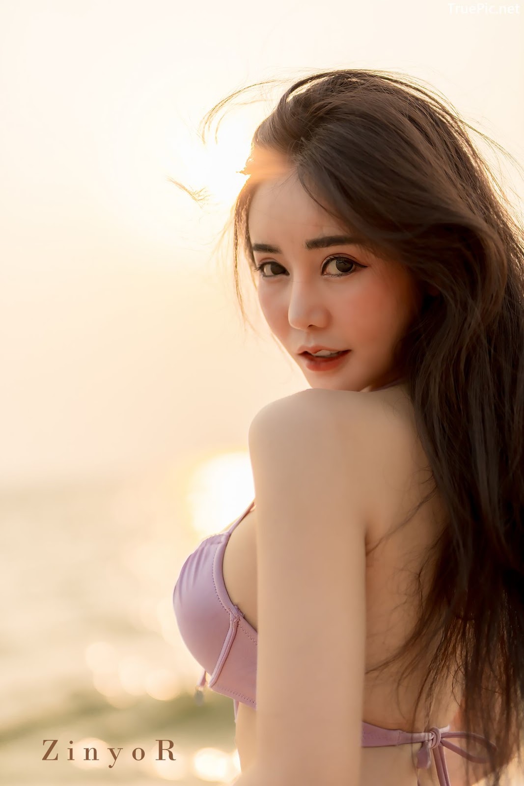 Image-Thailand-Sexy-Model-Blue-Jirarat-จิรารัตน์-ชานันโท-Blue-On-The-Beach-TruePic.net- Picture-4