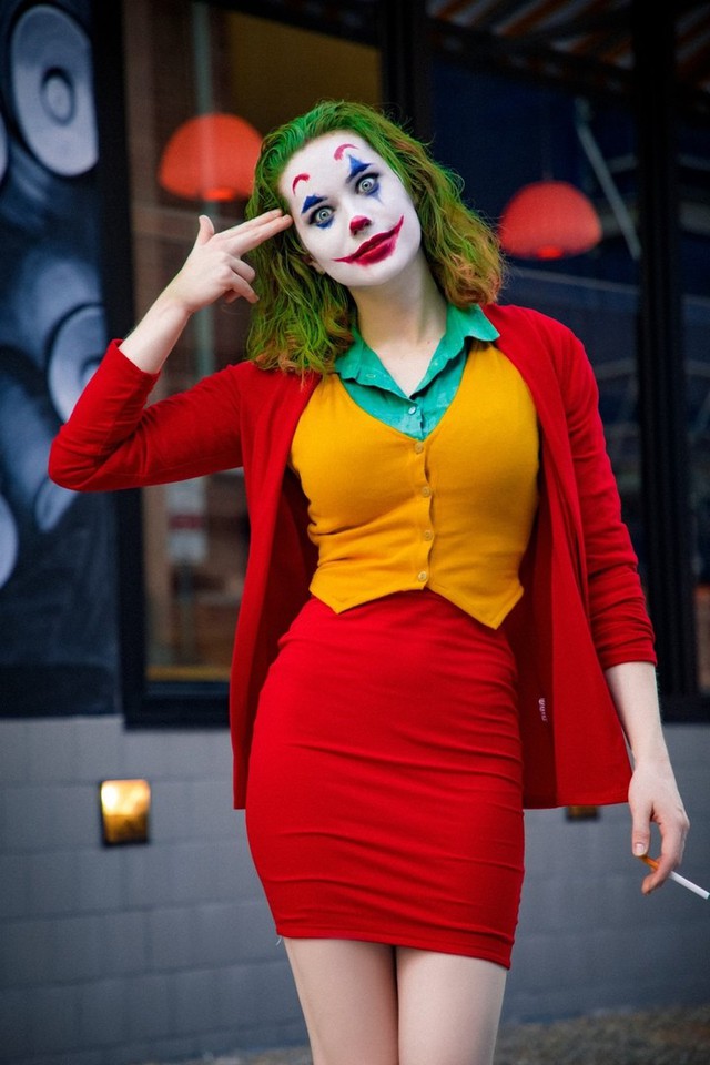 Há mồm với màn hóa thân thành Joker phiên bản nữ cực kỳ gợi cảm - Ảnh 6.