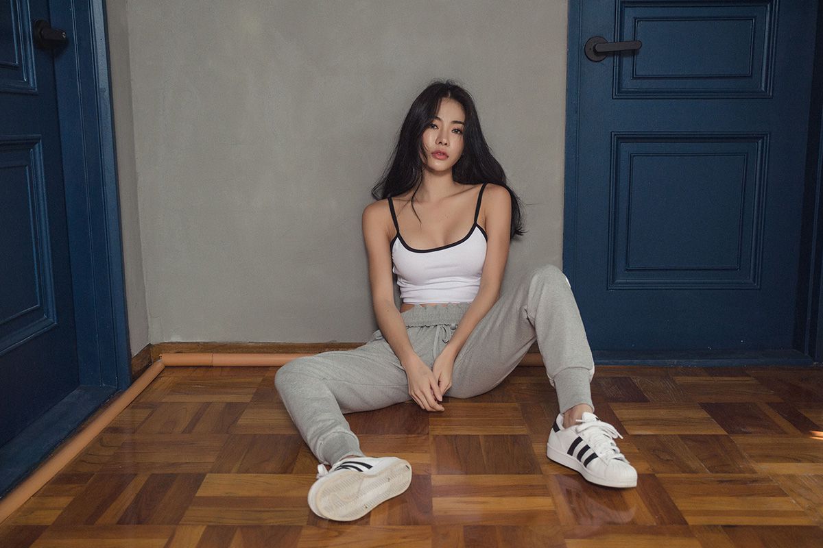 An Seo Rin model - Korean fashion Fitness Set - Jan.2018, TruePic.net