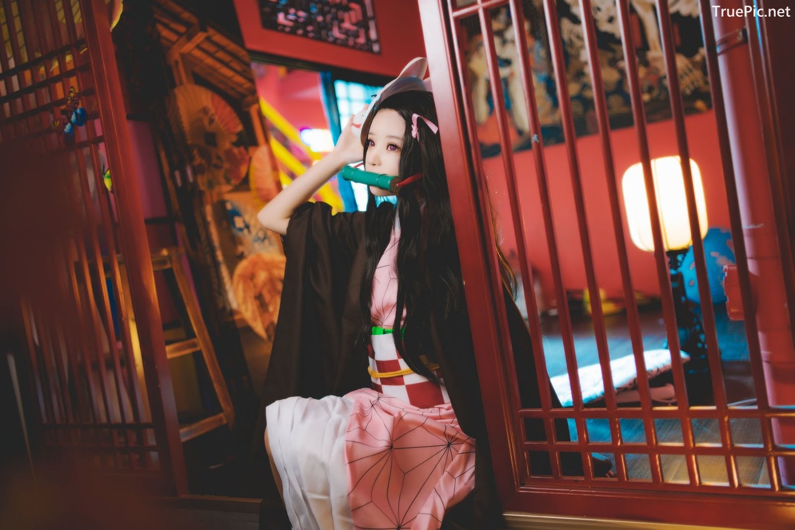 Image Japanese Model - Cherry Neko - [Cosplay] Nezuko Kamado (Kimetsu no Yaiba) - TruePic.net - Picture-10