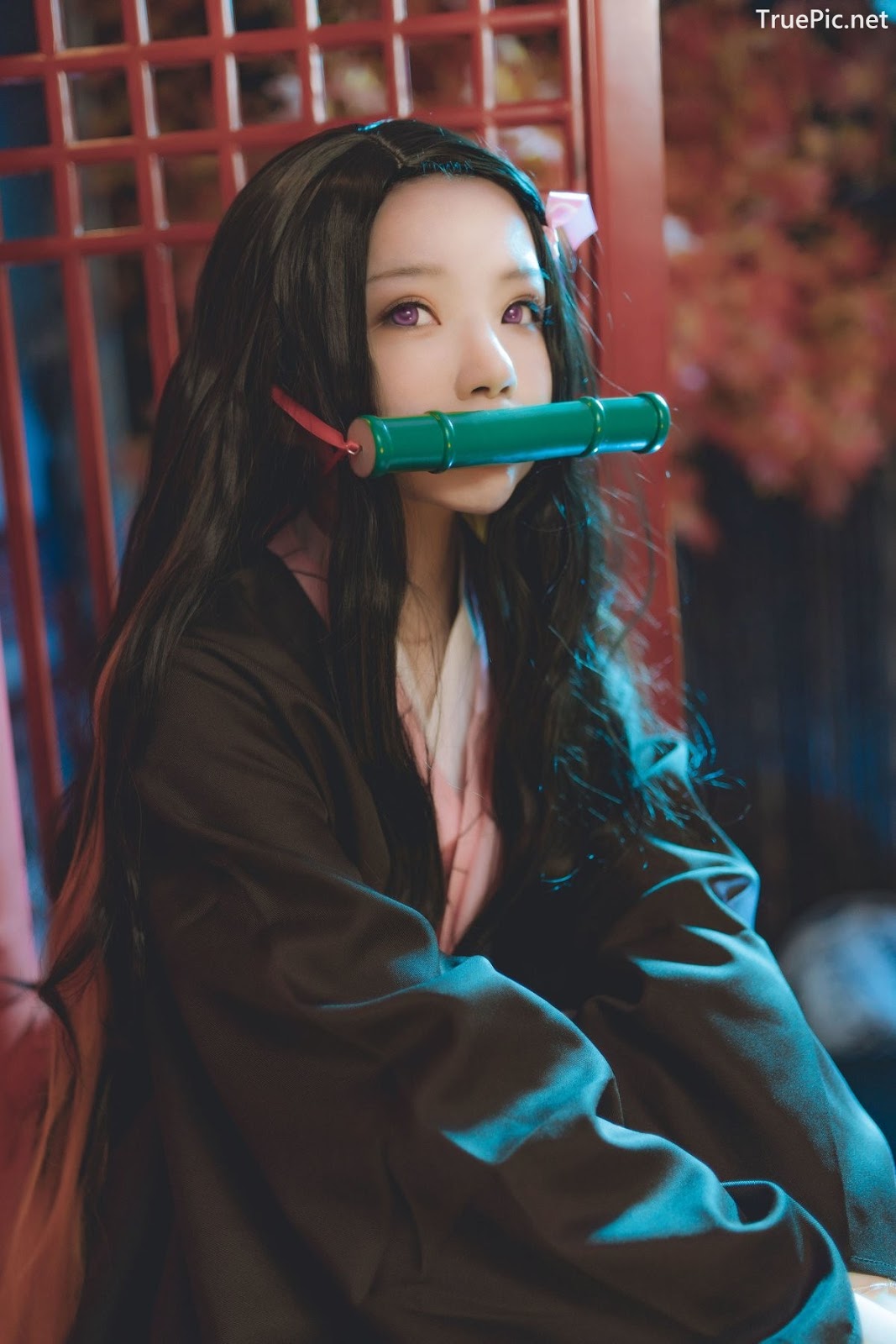 Image Japanese Model - Cherry Neko - [Cosplay] Nezuko Kamado (Kimetsu no Yaiba) - TruePic.net - Picture-2