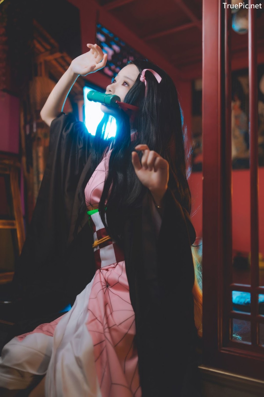 Image Japanese Model - Cherry Neko - [Cosplay] Nezuko Kamado (Kimetsu no Yaiba) - TruePic.net - Picture-9