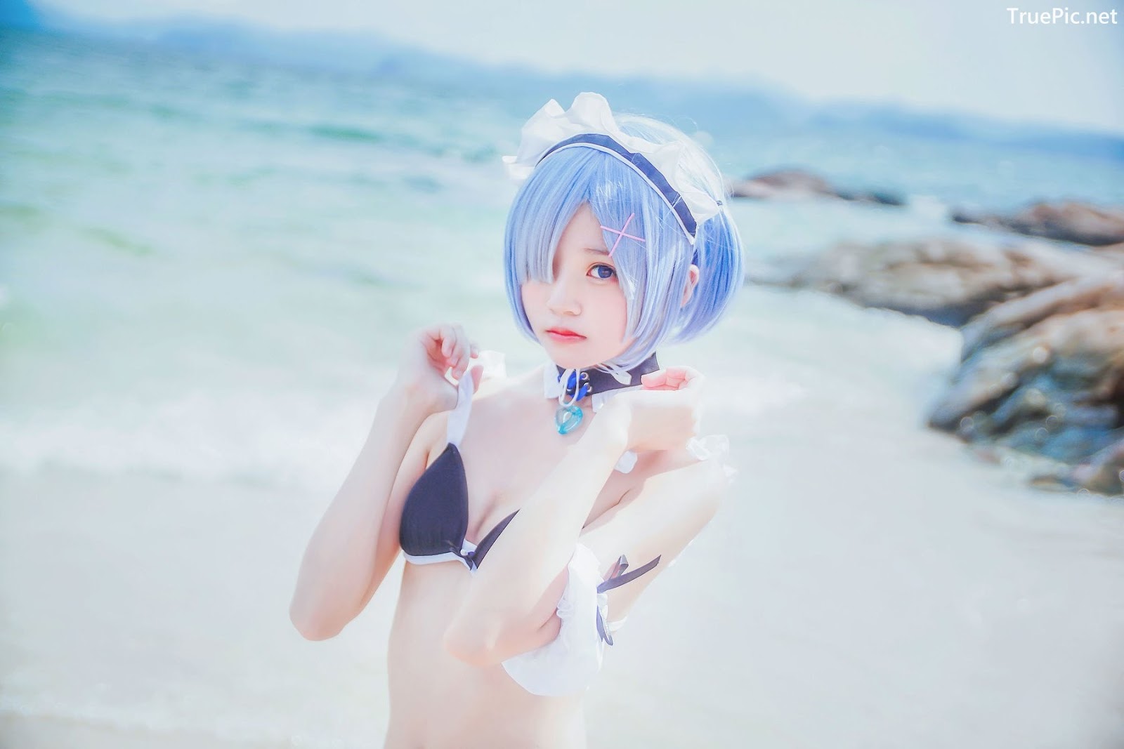 Image Japanese Model - Cherry Neko - [Cosplay] Rem (ReZero) - TruePic.net - Picture-17