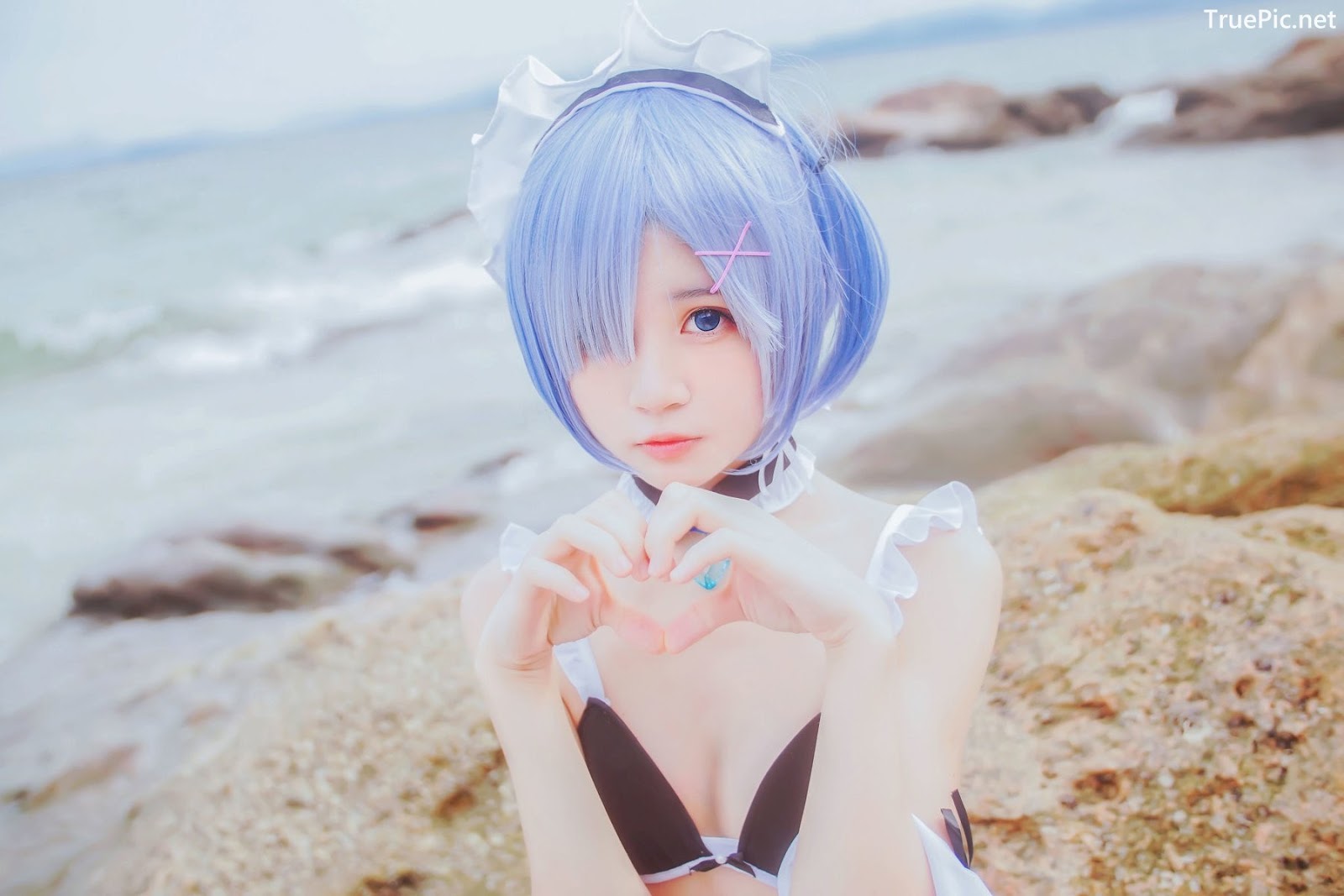 Image Japanese Model - Cherry Neko - [Cosplay] Rem (ReZero) - TruePic.net - Picture-18