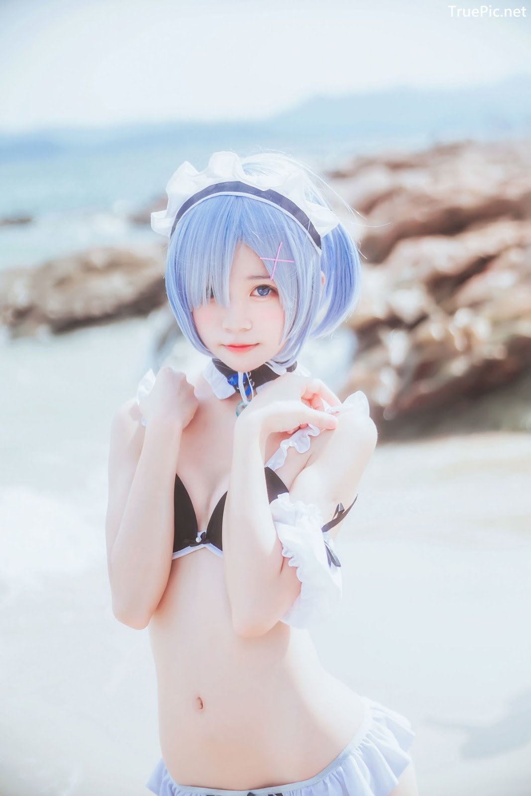 Image Japanese Model - Cherry Neko - [Cosplay] Rem (ReZero) - TruePic.net - Picture-23