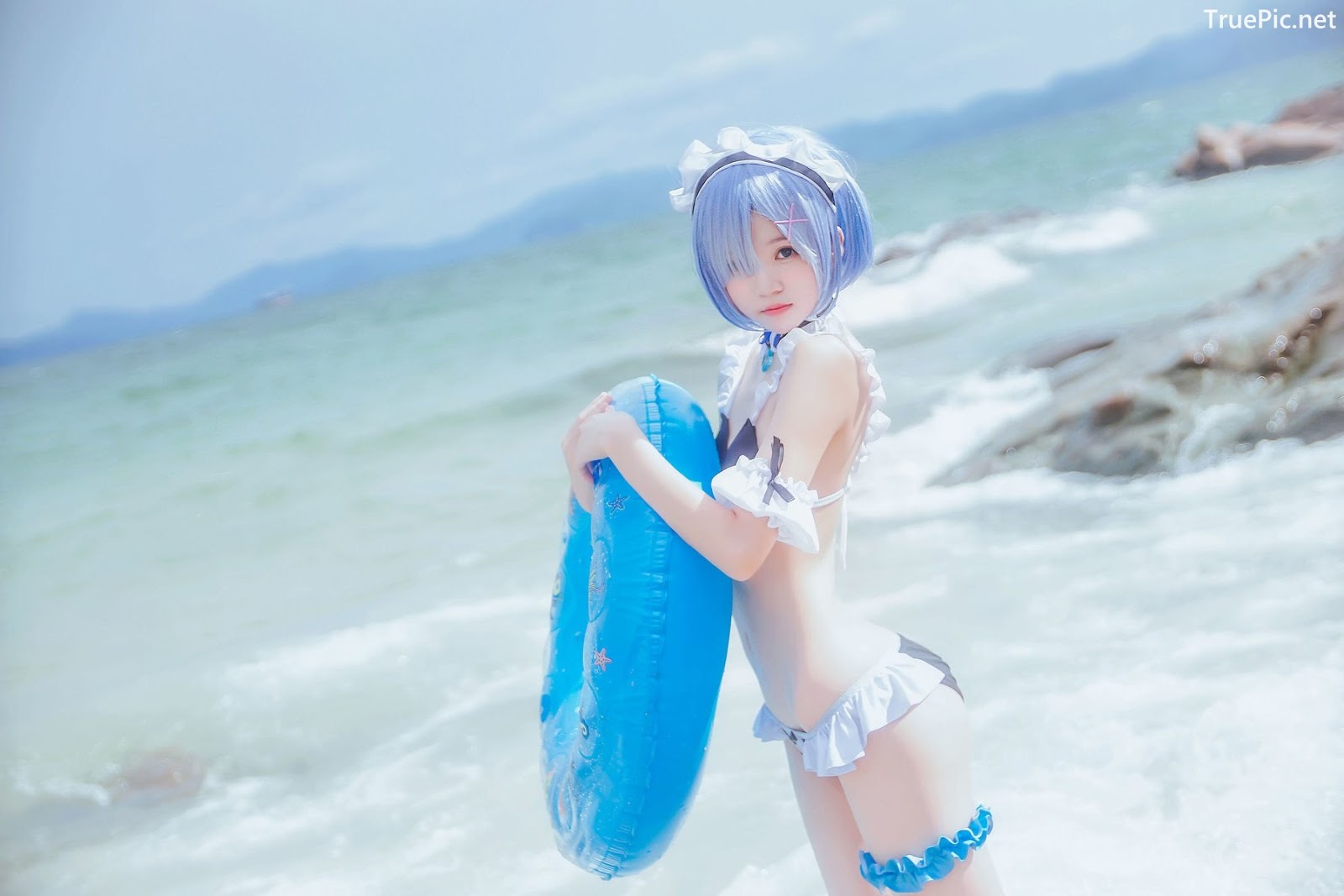 Image Japanese Model - Cherry Neko - [Cosplay] Rem (ReZero) - TruePic.net - Picture-3