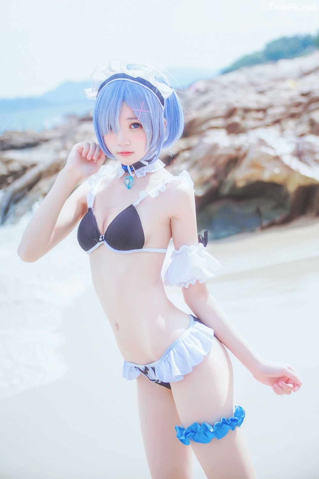 Image Japanese Model - Cherry Neko - [Cosplay] Rem (ReZero) - TruePic.net - Picture-4