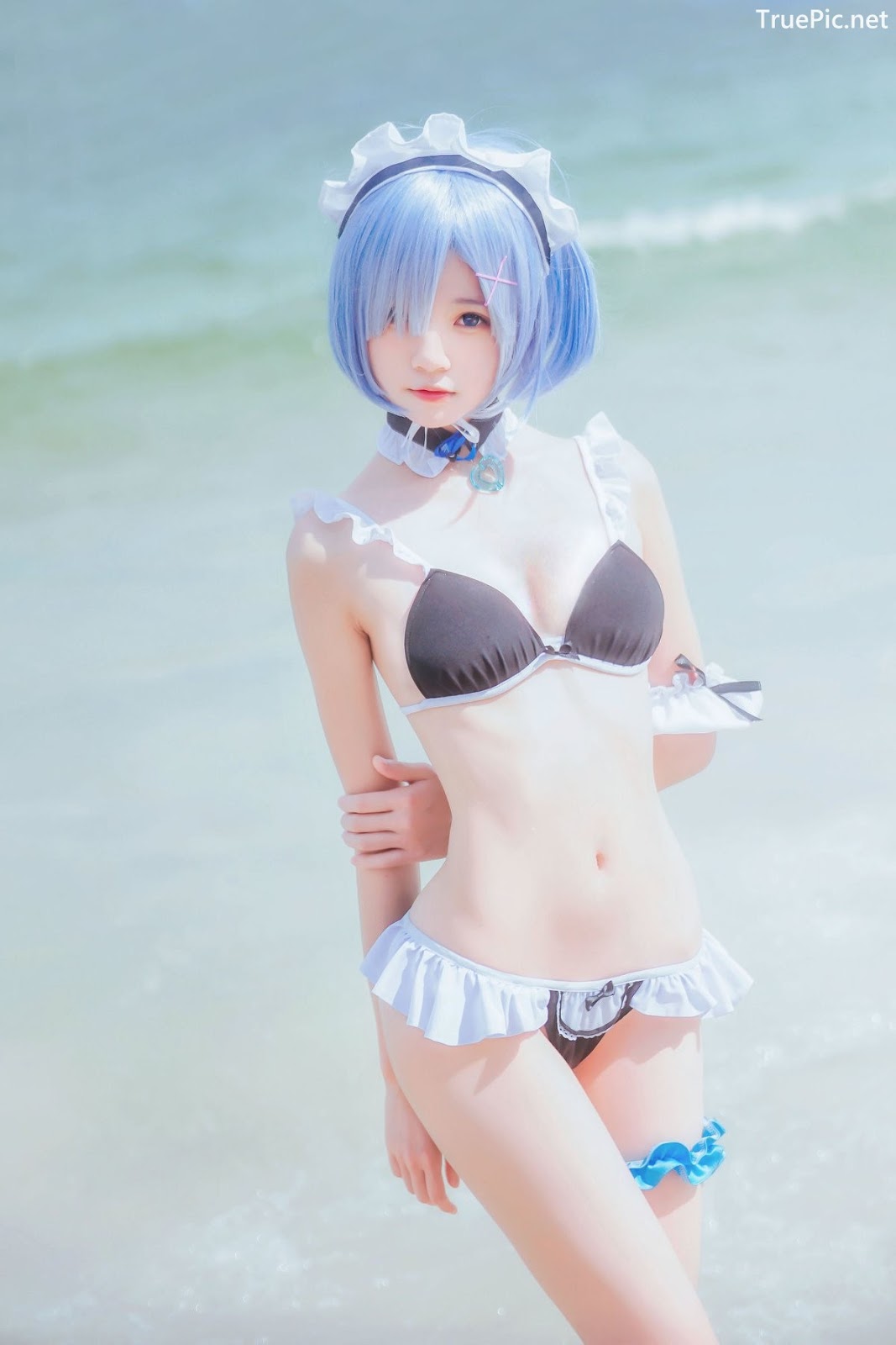 Image Japanese Model - Cherry Neko - [Cosplay] Rem (ReZero) - TruePic.net - Picture-6