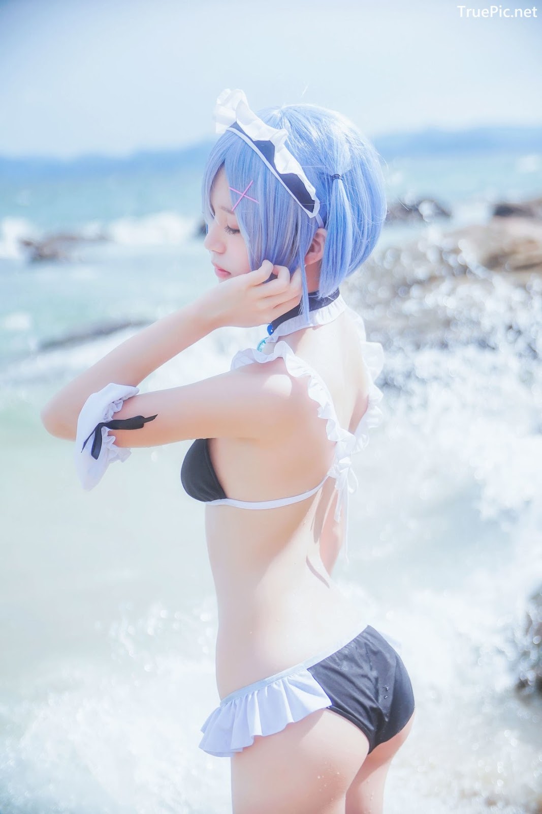 Image Japanese Model - Cherry Neko - [Cosplay] Rem (ReZero) - TruePic.net - Picture-7