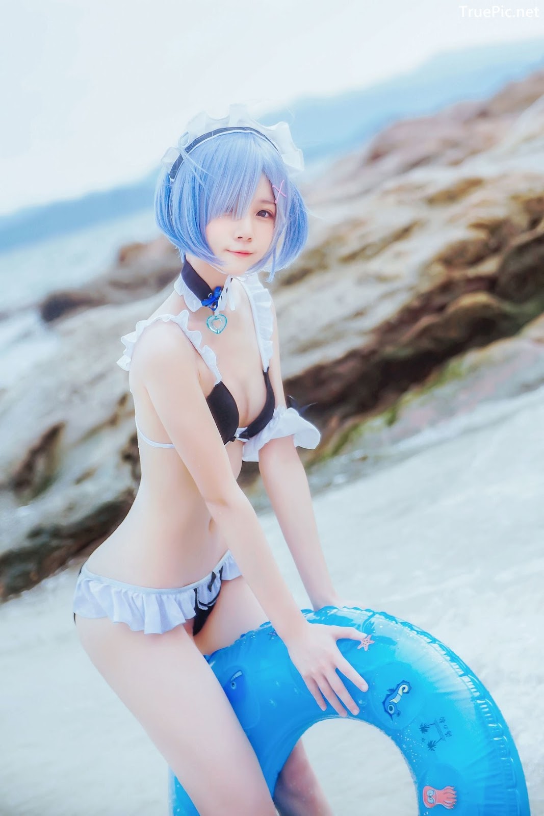 Image Japanese Model - Cherry Neko - [Cosplay] Rem (ReZero) - TruePic.net - Picture-8