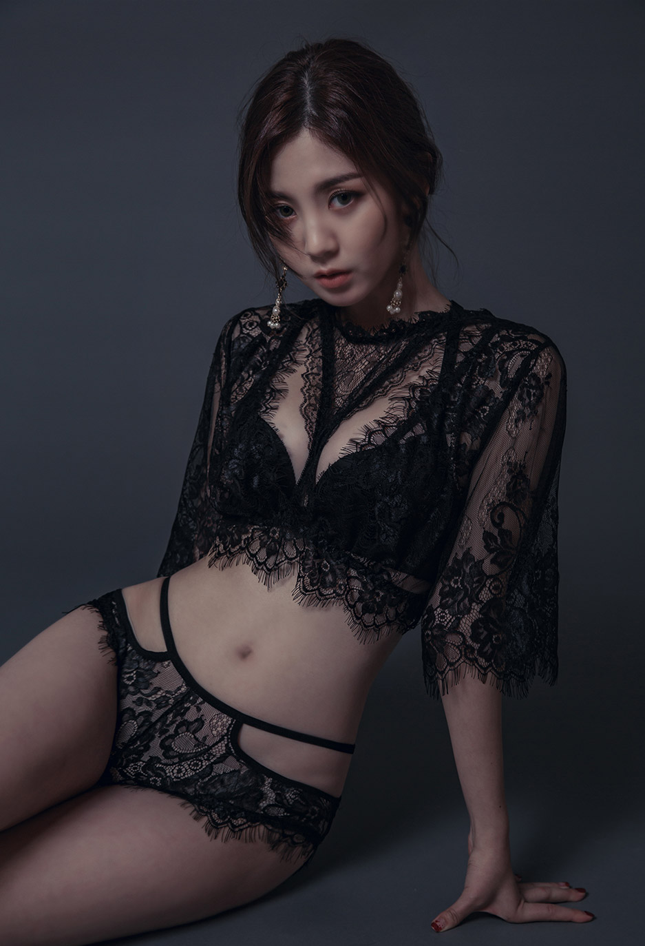 Lee Chae Eun - Lingerie Set - 12.09.2017