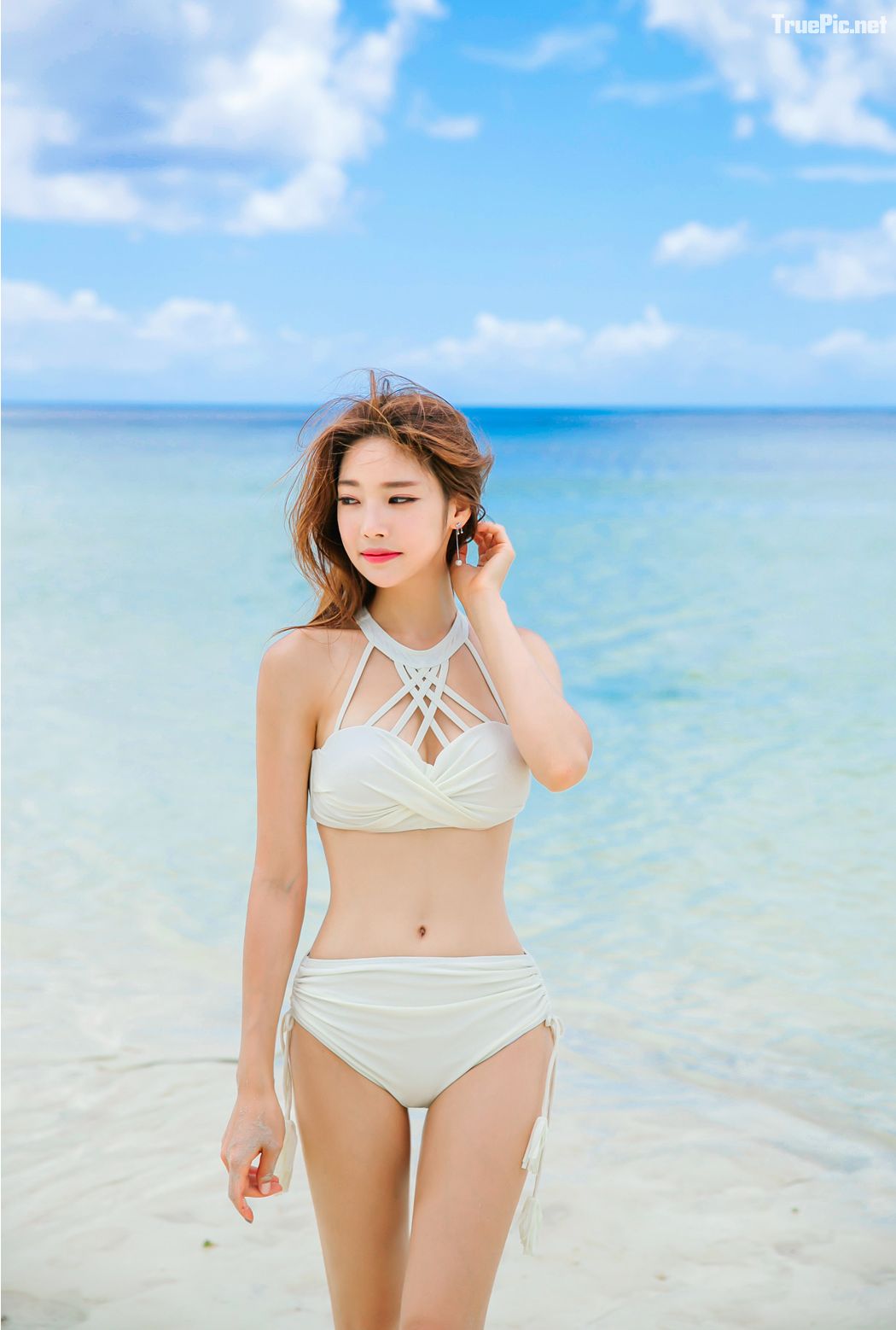 Park Jung Yoon hot korean model charming with sexy bikinis, Sweet Summer Memories in the beach, I love bikini, TruePic.net