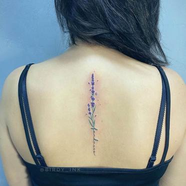 20 Elegant Ideas for Your Unique Lavender Tattoo