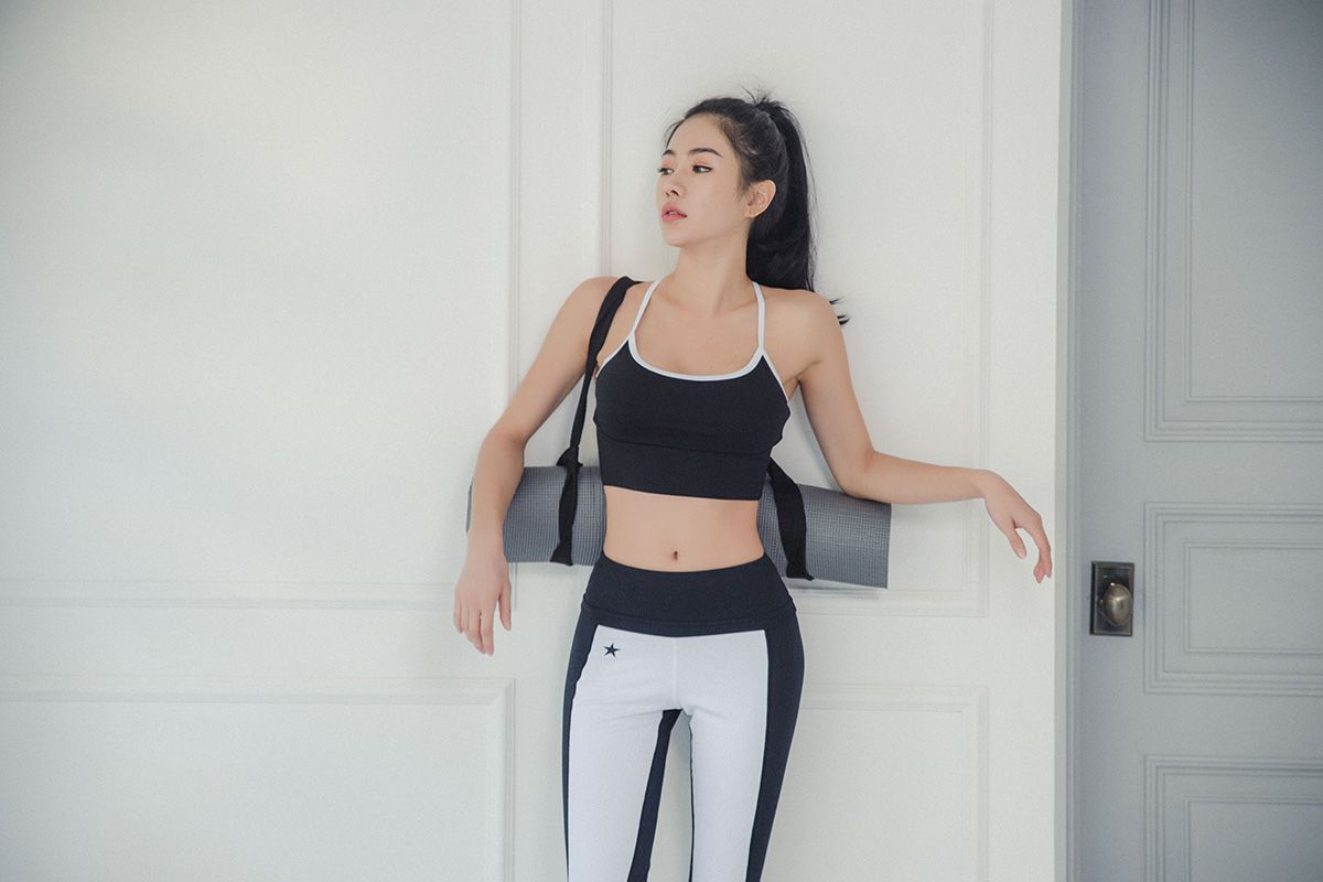 An Seo Rin model - Korean fashion Fitness Set - Jan.2018, TruePic.net