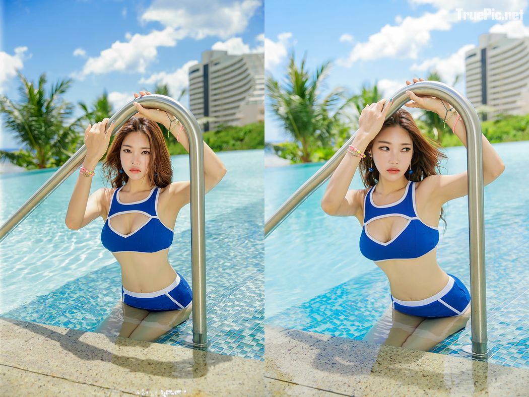 Park Jung Yoon hot korean model charming with sexy bikinis in Summer Collection 2018, TruePic.net