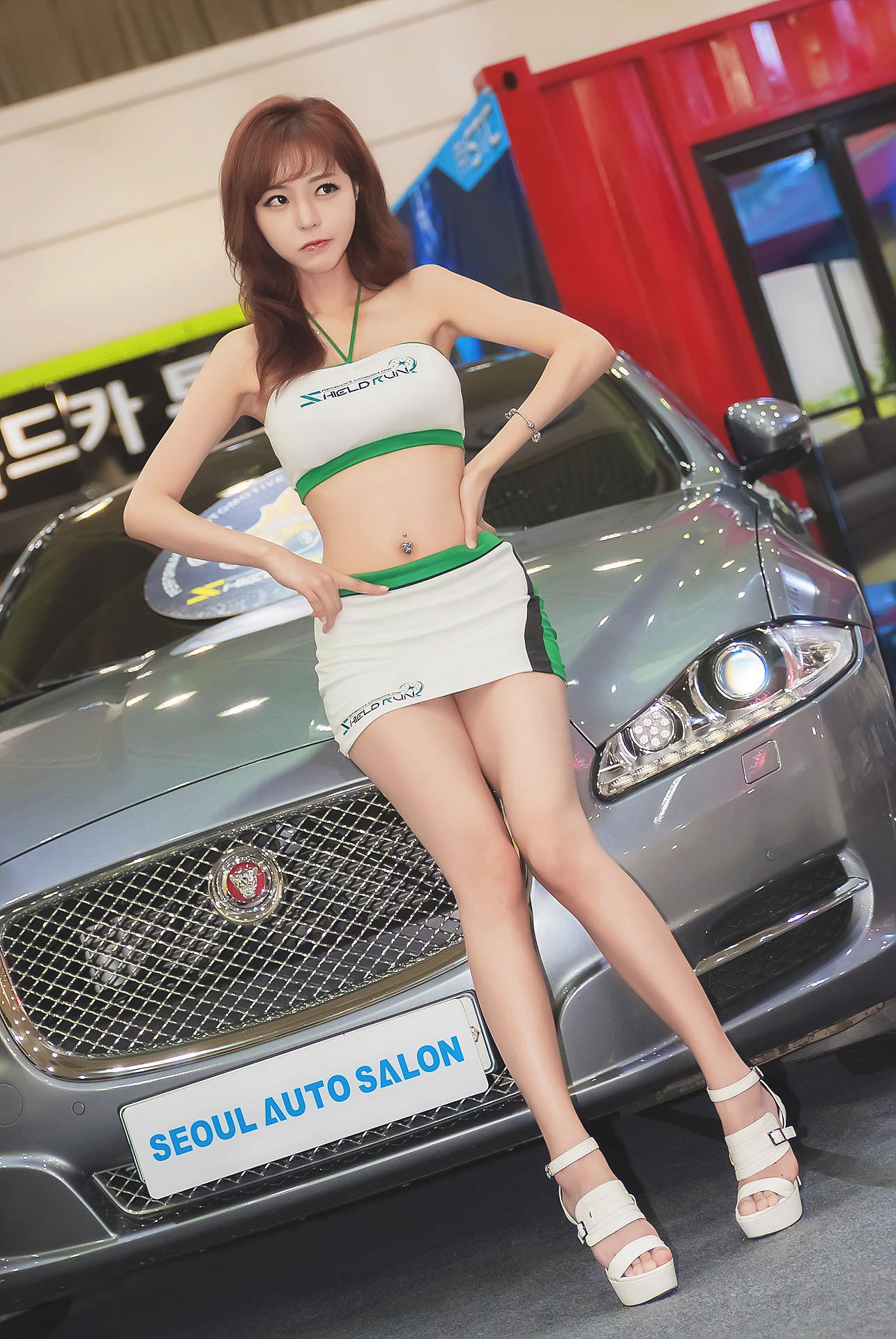 Seo Jin Ah Korean Racing Model, Hot girl Korean, Hot girl live stream