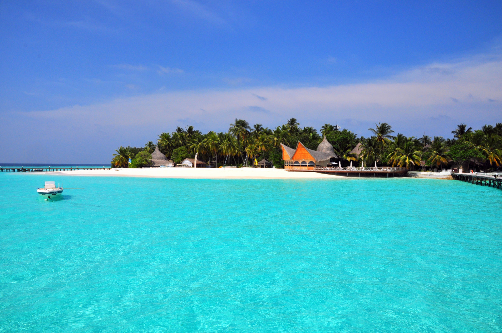 sea, bay, beach, swimming pool, resort, tropical, island, lagoon, Caribbean, Maldives, vacation, ocean, islet, tropics, cay