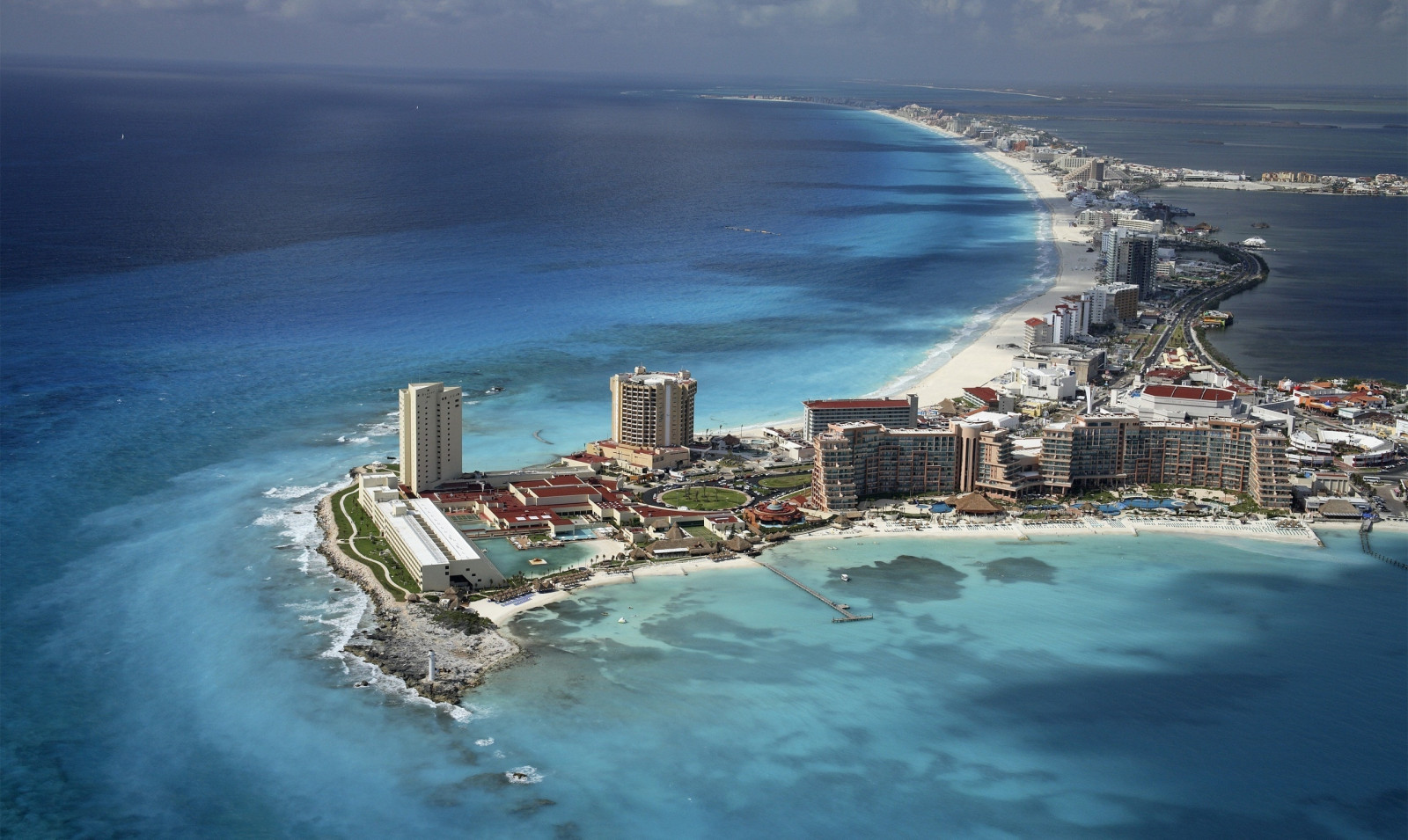 Mexico, ocean, water, home, beach, sky