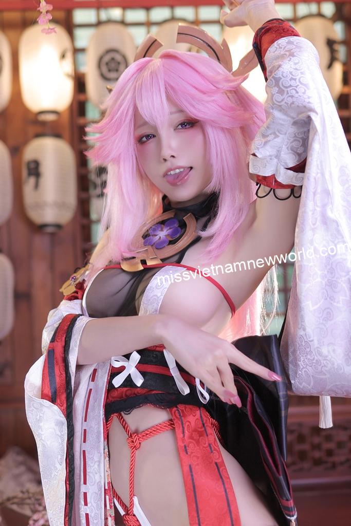 miao-aqua-cosplay-yae-miko-shibari-toc-hong (10)