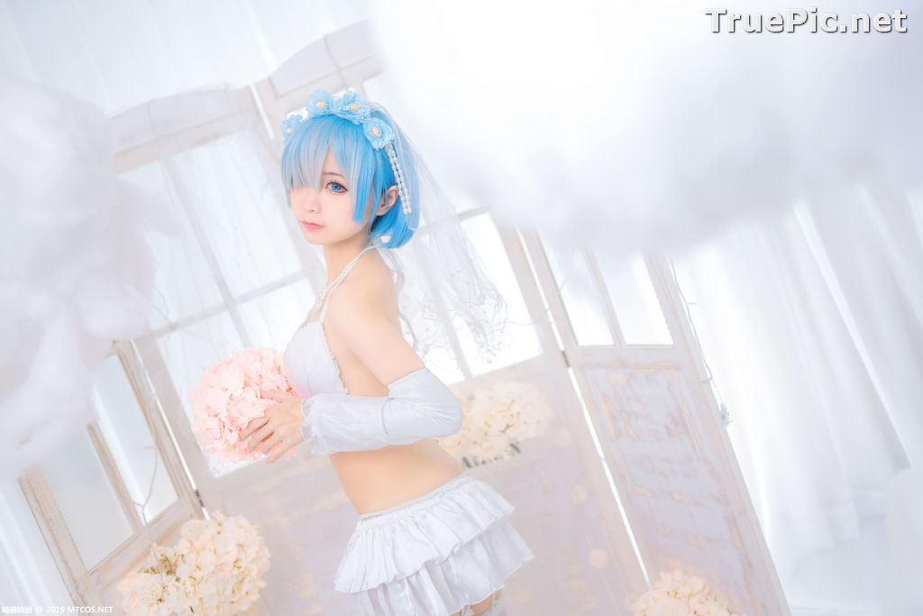 Image [MTCos] 喵糖映画 Vol.029 – Chinese Cute Model – Bride Rem Cosplay - TruePic.net - Picture-10