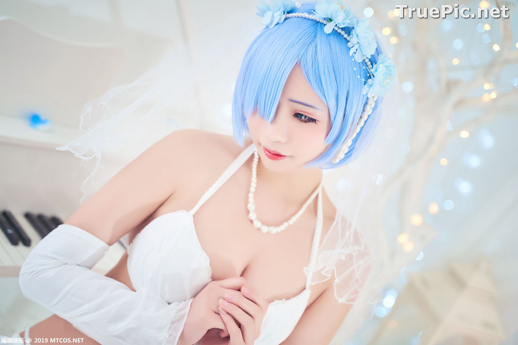 Image [MTCos] 喵糖映画 Vol.043 – Chinese Cute Model – Sexy Rem Cosplay - TruePic.net - Picture-3